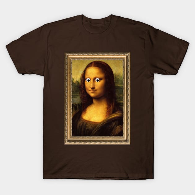 Googly Lisa T-Shirt by Astroman_Joe